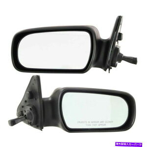 US~[ 1987-1991̎蓮[g~[Zbgg^JEh Manual Remote Mirror Set For 1987-1991 Toyota Camry Left Right Paint To Match