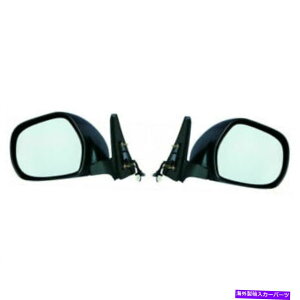 US�~���[ 2�̐V�����Z�b�g�̓g���^4runner 03-09 lh��rh side pwr mirror man fldg non-htd New Set Of 2 Fits TOYOTA 4RUNNER 03-09 LH & RH Side Pwr Mirror Man Fldg Non-Htd