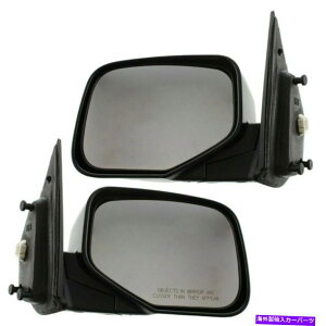 US~[ 2006-20142̃p[~[Zbgz_bWCeNX`ubN}jAtH[h Power Mirror Set Of 2 For 2006-2014 Honda Ridgeline Textured Black Manual Fold
