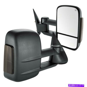 US~[ V{[Vo[h1500 99-02~[hCo[Əȑ̃p[ For Chevy Silverado 1500 99-02 Towing Mirrors Driver & Passenger Side Power