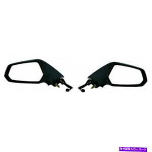 US~[ 2̐VZbgV{[J}10-15 LRTChPWR~[}fldg non-htd New Set Of 2 Fits CHEVROLET CAMARO 10-15 L & R Side Pwr Mirror Man Fldg Non-Htd