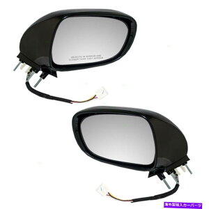 US~[ Lexus IS250 IS350 06-08TChr[p[~[̃ZbgM܂胉vɓK Fits Lexus IS250 IS350 06-08 Set of Side View Power Mirrors Heated Puddle Lamp