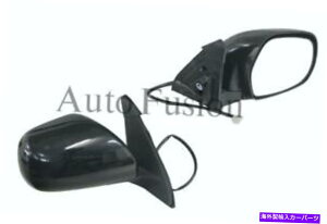 US~[ g^vhJ120̂߂̃hA~[EubNGNgbNi2003-2009j Door Mirror Right Side Black Electric For Toyota Prado J120 (2003-2009)