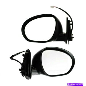 US~[ 2009N2014N̓YL[uNI1320207 NI1321207ɉMꂽ2p[~[̐VZbg New Set Of 2 Power Mirror Heated For 2009-2014 Nissan Cube NI1320207 NI1321207