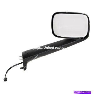 US~[ Freightliner Cascadiȁꍇ18-21Ȃ̃JX^~[M܂ For Freightliner Cascadia 18-21 Passenger Side Custom Mirror Heated