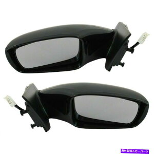 US~[ 2011N2014NɉMꂽ2p[~[}jA܂肽ݐ܂肽݂̃Zbgq_C\i^Z_ Set Of 2 Power Mirror Manual Folding Heated For 2011-2014 Hyundai Sonata Sedan