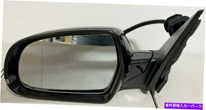 US~[ 110ubNhCo[AEfBA4 S4 2012-2016̃ubNhCo[ #110 BLACK DRIVER LEFT MIRROR WITH BLIND SPOT FOR AUDI A4 S4 2012 - 2016