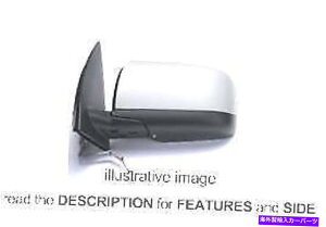 US~[ YX-Trail 2007-2010̃TChr[~[ Side View Mirror For Nissan X-Trail 2007-2010 Right Heated Foldable