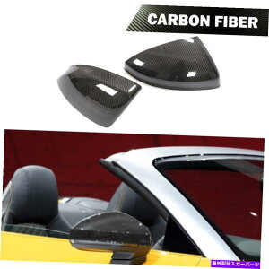US~[ AEfBTT TTRS TTS R8 2016-2020J[{t@Co[ɓKTCh~[Jo[LbvǉI Side Mirror Cover Cap Fit For Audi TT TTRS TTS R8 2016-2020 Carbon Fiber Add On