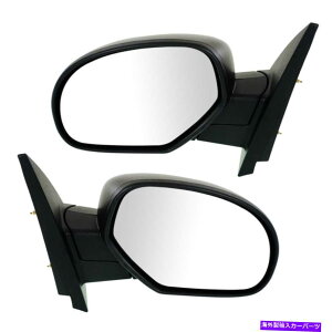 US~[ 2007-2011 2012NV{[Vo[hGMCVG1500}jATCh~[yA For 2007-2011 2012 Chevrolet Silverado GMC Sierra 1500 Manual Side Mirror Pair