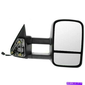 US�~���[ Chevy Suburban 1500 2000-2006�~���[����ȑ�|�p���[�r���[�u���b�N For Chevy Suburban 1500 2000-2006 Mirror Passenger Side | Power View Black