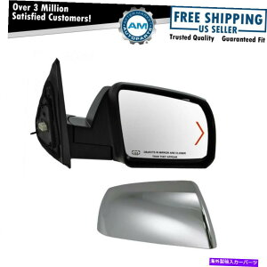 US�~���[ Chrome Signal Heated Side View Mirror RH�E����Ȃ̃Z�R�C�A�c���h�� Chrome Signal Heated Side View Mirror RH Right Passenger Side for Sequoia Tundra