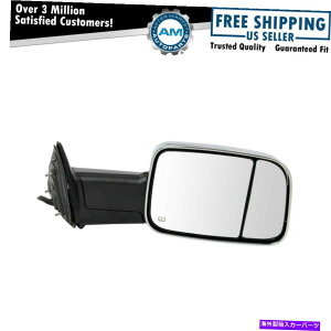 US~[ Tow Mirror PowerM܂ḾARAMp̐܂肽chromeRH Tow Mirror Power Heated Memory Puddle Signal Flip Up Folding Chrome RH for Ram