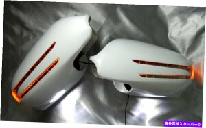 US�~���[ �����Z�f�XCLC�N���X08�I�����^�C�v�v���C�}�[�y�C���gLED�T�C�h�~���[�J�o�[�� Fits Mercedes CLC-Class 08-ON Arrow Type PRIMER PAINTED LED Side Mirror Cover�y���s�A���i�z