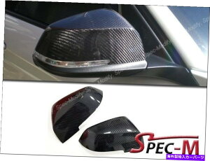 US~[ BMW F30 F31 320I 320D 328i 335i̖{̃J[{t@Co[TCh~[Jo[Lbv Genuine Carbon Fiber Side Mirror Cover Cap for BMW F30 F31 320i 320d 328i 335i