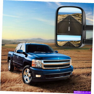 US~[ 2003-06V{[Vo[hGMCVG2PCSp[MLEDM 2PCS Power Heated LED Signal Tow Mirrors For 2003-06 Chevy Silverado GMC Sierra