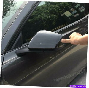 US~[ tH[h}X^O2015-2017TCh~[Jo[I[o[Cg2xAJ[{t@Co[ For Ford Mustang 2015-2017 Side Mirror Cover Overlay Trim 2X Real Carbon Fiber