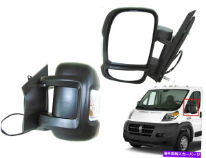 US~[ 2014-2017̃v}X^[hCo[tgp[TChAr[~[V[gA[ For 2014-2017 ProMaster Driver Front Left Power Side Rear View Mirror Short Arm