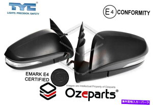 US~[ yAlh+rhdChA~[ubN[hg^nCbNX15?20 2wd 4wd Set Pair LH+RH Electric Door Mirror Black LED For Toyota Hilux 15~20 2WD 4WD