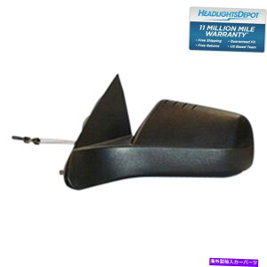 US~[ 2008-2011 FordtH[JX}jA~[hCo[ Fits 2008-2011 Ford Focus Manual Mirror Left Hand Driver Side