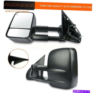 US~[ ~]TCh~[V{[Vo[hGMCVG̃yAp[Mfold MIROZO Tow Side Mirrors Pair Power Heated Fold For Chevy Silverado GMC Sierra