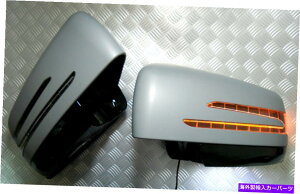 US~[ ZfXW204 C / X204 GLK-Class 10?hĂȂ^CvLEDTCh~[ Fits Mercedes W204 C / X204 GLK-Class 10~ON Unpainted Arrow Type LED Side Mirror