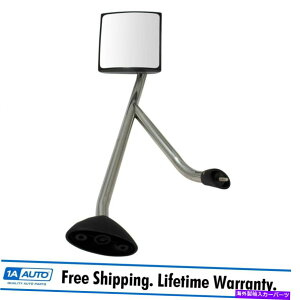 US~[ Oʃr[~[}jANhCo[TChLH̍ۓIȃvX^̂߂LH Exterior Side View Mirror Manual Chrome Driver Side LH for International ProStar