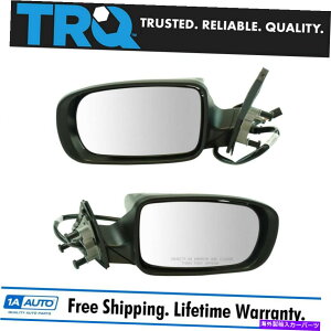 US~[ TRQGNXeAp[M}jA܂肽~[ubNlH RHyA[dV TRQ Exterior Power Heated Manual Folding Mirror Black LH RH Pair for Charger New