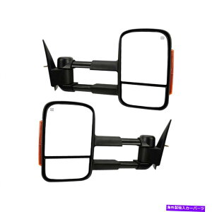 US~[ Chevy Silverado/GMC Sierra 2003-2006̐VAo[LED̐M̃Zbg New Amber LED Set of Signal Mirror For Chevy Silverado/GMC Sierra 2003-2006