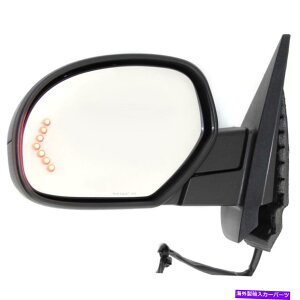 US�~���[ �V�{���[�x�O1500 2007-2014�h�A�~���[�h���C�o�[��|�p���[ - ���M For Chevy Suburban 1500 2007-2014 Door Mirror Driver Side | Power - Heated