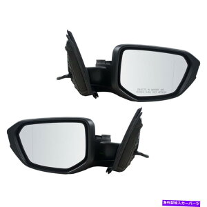 US~[ z_VrbN2016̃TChr[p[~[̃ZbgɓK܂KXƃnEWǑ Fits Honda Civic 2016 Set of Side View Power Mirrors Glass & Housing Replacement