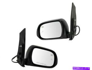 US�~���[ 13-18�̃~���[�Z�b�g�g���^�V�G�iKN51J3�h���C�o�[�Ə���ȑ� Mirror Set For 13-18 Toyota Sienna KN51J3 Driver & Passenger Side�y���s�A���i�z