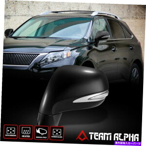 US�~���[ 2010-2012 RX350 [���̃h���C�o�[��] OE�X�^�C���p���[+���M+�V�O�i���~���[ Fits 2010-2012 RX350 [Left Driver Side] OE Style Powered+Heated+Signal Mirror�y���s�A���i�z