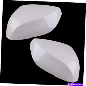 US~[ 1yAzCgJ[TChobN~[Jo[Jo[CtBjeBQX30 Q60 Q70ɃtBbg 1Pair White Car Side Rearview Mirror Cover Cap Fit For Infiniti QX30 Q60 Q70