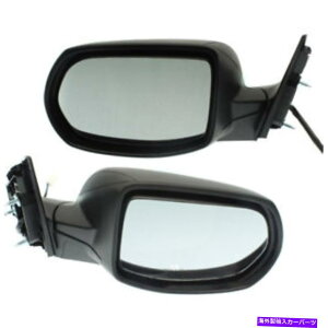 USミラー ホンダCR-Vミラー2017 2018 RHおよびLHペア/セットマニュアルフォールディングパワーブラック用 For Honda CR-V Mirror 2017 2018 RH and LH Pair/Set Manual Folding Power Black