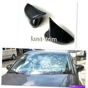 US�~���[ �A�E�f�BA4 2017-2020�J�[�{���t�@�C�o�[�X�^�C�����A�r���[�T�C�h�~���[�J�o�[�g�����ɓK���Ă��܂� Fit For Audi A4 2017-2020 Carbon Fiber Style Rear View Side Mirror Cover Trim