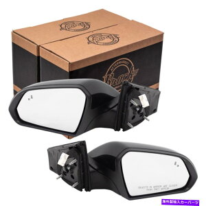 US~[ VyAZbgp[TChr[~[2018q_C\i^̎p̌o New Pair Set Power Side View Mirror Blind Spot Detection for 2018 Hyundai Sonata