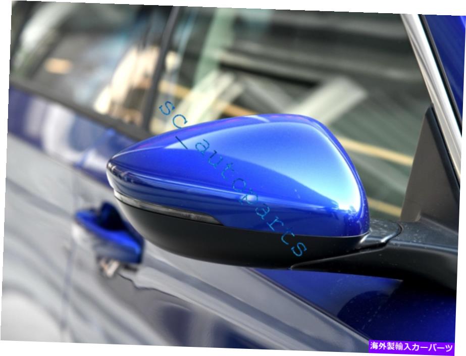 全国宅配無料 USミラー ?ホンダアコード2018-2020青色の右側ヒートフォールドターンシグナル8ワイヤーミラー ~For Honda Accord 2018-2020 Blue Right Side Heat Fold Turn Signal 8 Wire Mirror