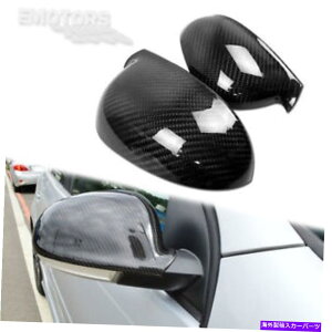 US~[ tHNX[QSt5 MK5WFb^GTIyA㕔r[TCh~[Jo[ɌăJ[{tBbg Carbon Fit For Volkswagen Golf 5 MK5 Jetta GTI Pair Rear View Side Mirror Cover