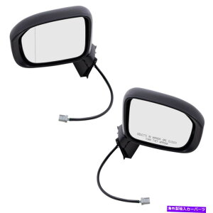 US�~���[ Honda Civic 14 15�T�C�h�r���[�p���[�~���[�̃Z�b�g76258TR4C01 76201TR0A11 Fits Honda Civic 14 15 Set of Side View Power Mirrors 76258TR4C01 76201TR0A11