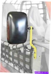 US~[ W[vO[YJs[~[AJōꂽrJ0043911 Fits Jeep Wrangler YJ Lemon Peel Mirror with Arms Made in USA J0043911