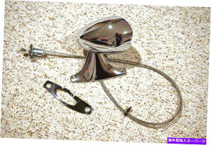 US~[ [gN[p[LH~[1973 74 B{fB_bW[dq[hi[ Remote CHROME Mopar LH Mirror 1973 74 B Body Dodge Charger Satellite Road Runner