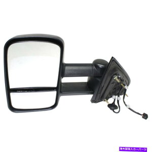US�~���[ GMC Sierra 2500/3500 HD 2015-2018 Towing Mirror Driver Side�̏ꍇ|�p���[|���M For GMC Sierra 2500/3500 HD 2015-2018 Towing Mirror Driver Side | Power | Heated