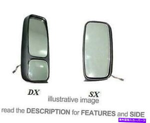 US�~���[ �T�C�h�~���[�{���{�g���b�NFH FL12 FL16 FM7 FM12 1993-2001�d�C�T�[�}���� Side Mirror Volvo Truck Fh Fl12 Fl16 Fm7 Fm12 1993-2001 Electric Thermal Left�y���s�A���i�z