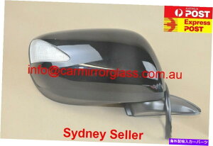 US~[ z_WY2008-2014E̐VhA~[AuJ[AubNAI[gtH[h NEW DOOR MIRROR FOR HONDA JAZZ 2008 - 2014 RIGHT SIDE, BLINKER, Black,Autofold