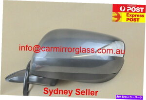 US�~���[ �z���_�W���Y2008-2014�����Ablinker�A�D�F�A�������Ȃ��̐V�����h�A�~���[ NEW DOOR MIRROR FOR HONDA JAZZ 2008 - 2014 LEFT SIDE, BLINKER, Grey,No Autofold�y���s�A���i�z