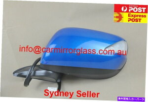 US�~���[ �z���_�W���Y2008-2014�����̐V�����h�A�~���[�Aazure blue�Aautofold NEW DOOR MIRROR FOR HONDA JAZZ 2008 - 2014 LEFT SIDE, Azure Blue, Autofold�y���s�A���i�z