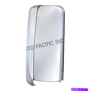 US�~���[ Freightliner�J�X�J�f�B�A08-18�G�A���N�����h���C�o�[�T�C�h�~���[�J�o�[ For Freightliner Cascadia 08-18 Aero Chrome Driver Side Mirror Cover�y���s�A���i�z