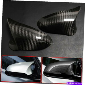 US~[ yAAJ[{t@Co[TCh~[Jo[BMW M3 F80 M4 F82 2014-2018̃AhI Pair Real Carbon Fiber Side Mirror Cover Add-On For BMW M3 F80 M4 F82 2014-2018