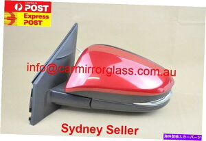 US~[ g^RAV4 2013-2018̐VhA~[iԁAelectno autofoldricj NEW DOOR MIRROR FOR TOYOTA RAV4 2013 - 2018 LEFT SIDE (RED, ELECTNo AutofoldRIC)